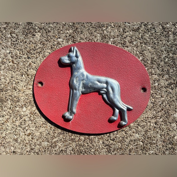 Great Dane OTR‎ Trailer Aluminum Manufacturer's Plate 10 1/2" x 8 1/2" - Picture 1 of 4